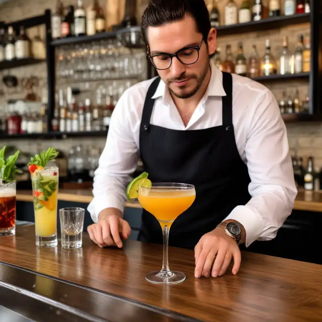 Crafting Cocktail Masterpieces: A Mixologist’s Showcase at School Street Bistro