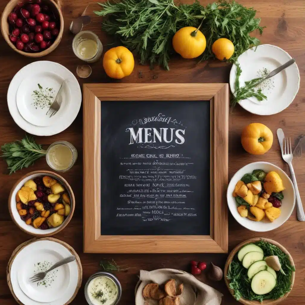 Crafting Seasonal Menus: Highlighting the Best of Local Produce