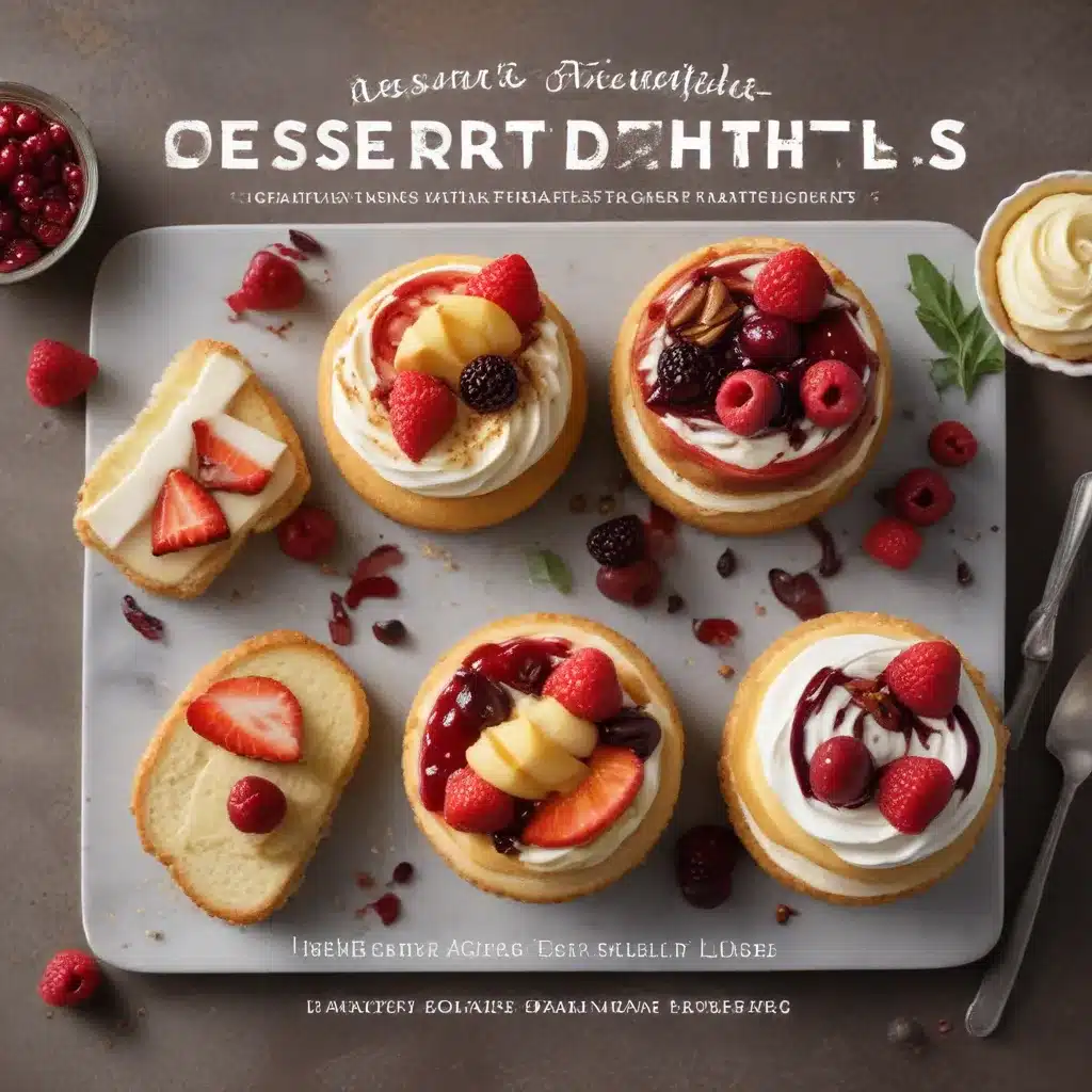 Dessert Delights: Crafting Culinary Masterpieces with Fresh, Seasonal Ingredients