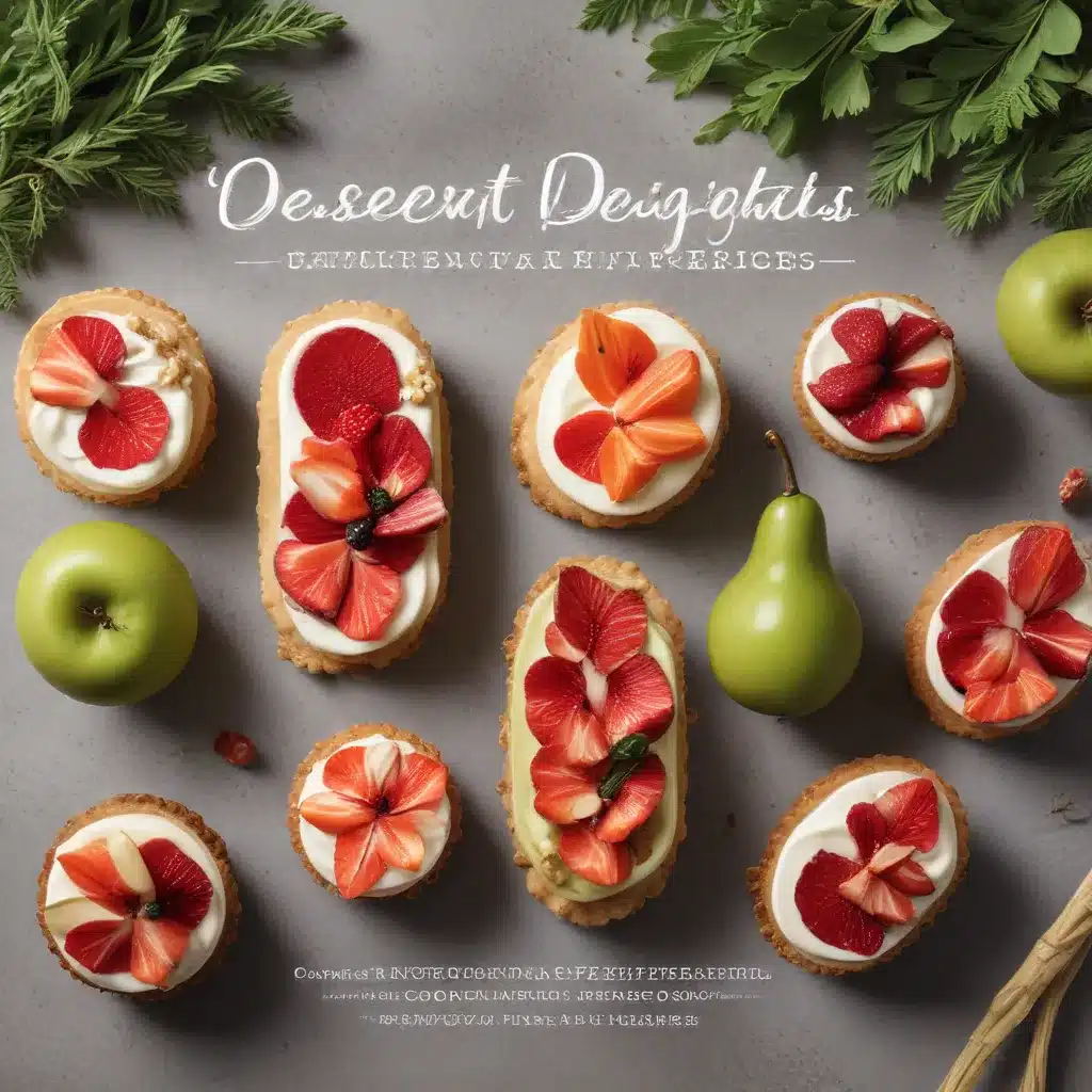 Dessert Delights: Crafting Exceptional Culinary Experiences with Fresh, Seasonal Produce