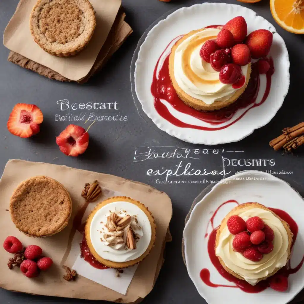 Dessert Delights: Crafting Exceptional Culinary Experiences with Seasonal Ingredients