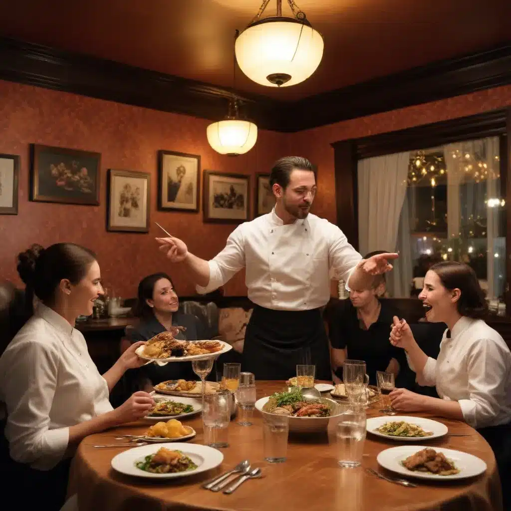 Tableside Theatrics: Captivating Diners with Culinary Performances